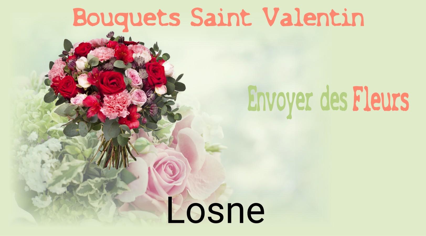 Roses de Saint-Valentin livrées à Losne